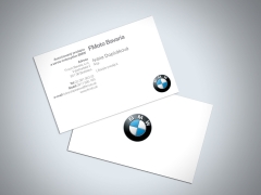 Visitenkarte BMW